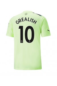 Fotbalové Dres Manchester City Jack Grealish #10 Třetí Oblečení 2022-23 Krátký Rukáv